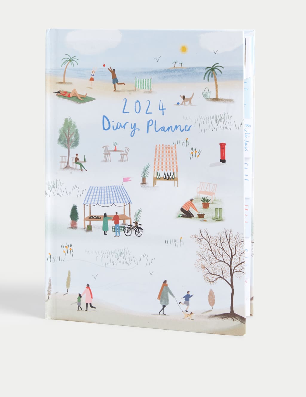 2024 A5 Diary Planner - Illustrated Family Time Design 2 of 4