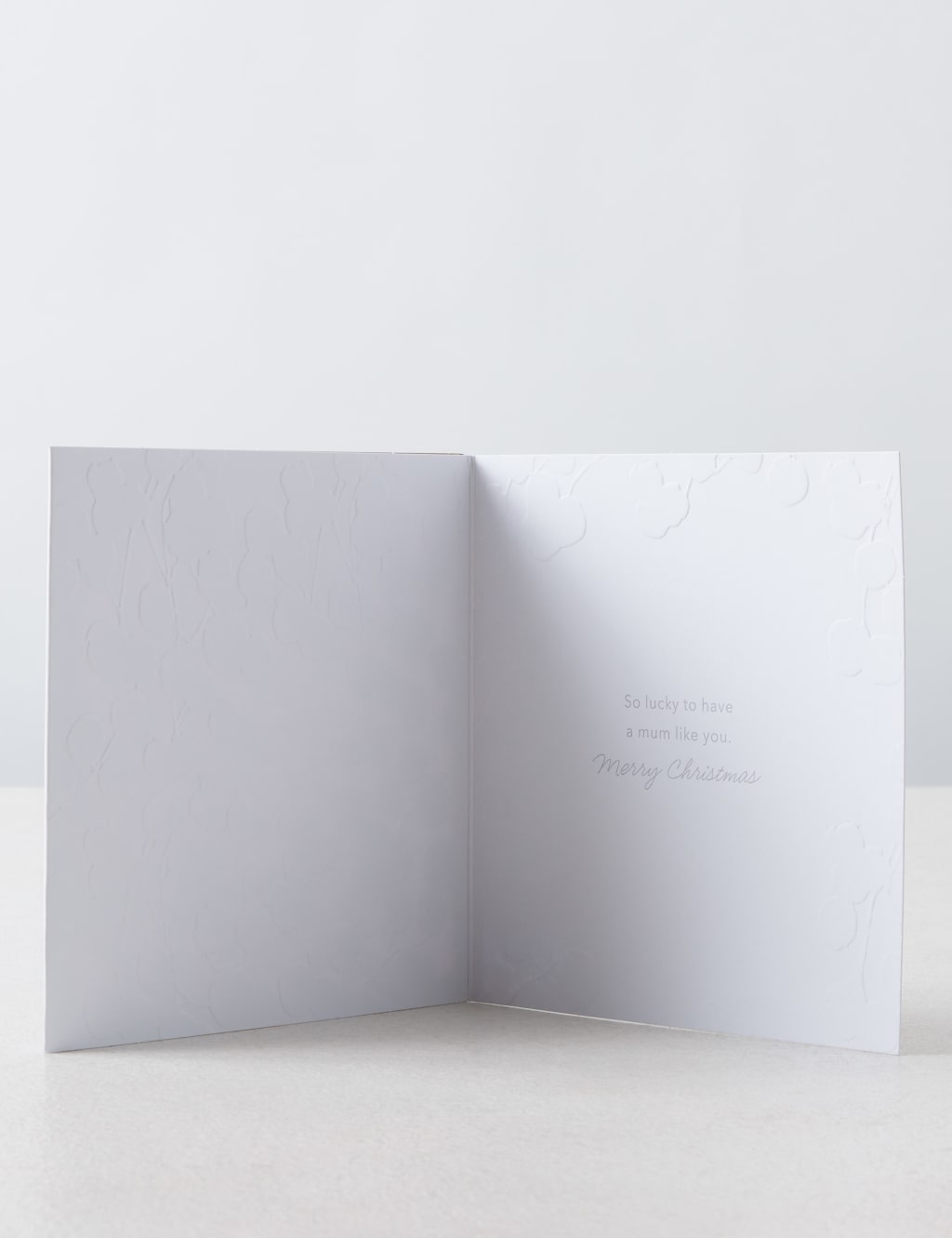 Charity Christmas Card for Mum - Contemporary Laser-cut Design 2 of 5