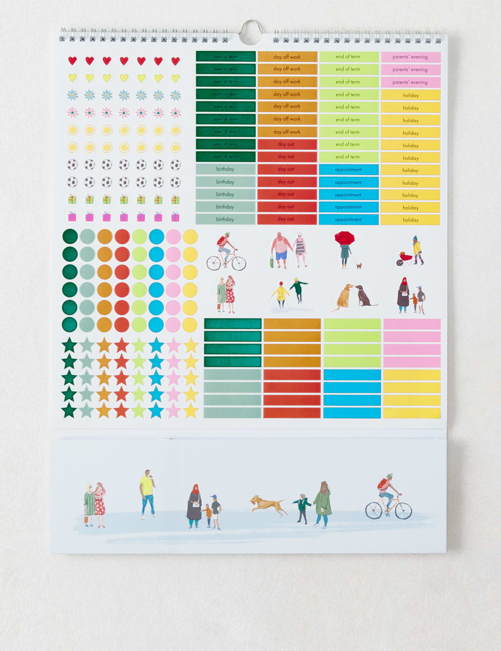 2022 Family Organiser - Contemporary Illustrated Family Life Design 4 of 7
