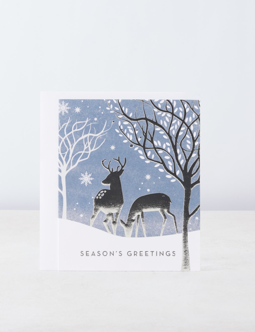 Luxury Silver Foil Charity Christmas Cards - 15 Card Pack 4 of 6