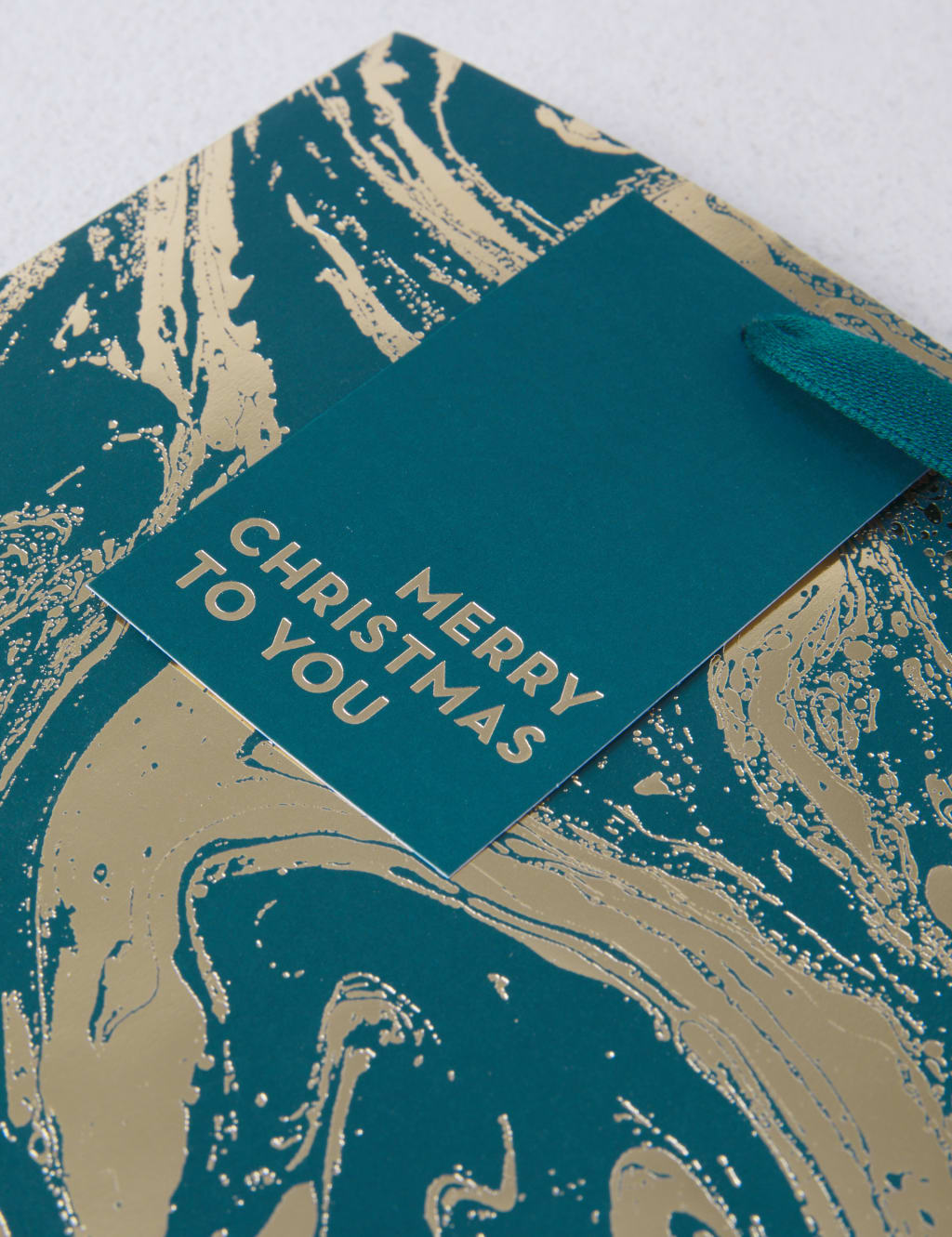 Luxury Opulence Gift Bag & Tissue Paper Pack - Large Bag with Marbled Tissue Paper 4 of 4