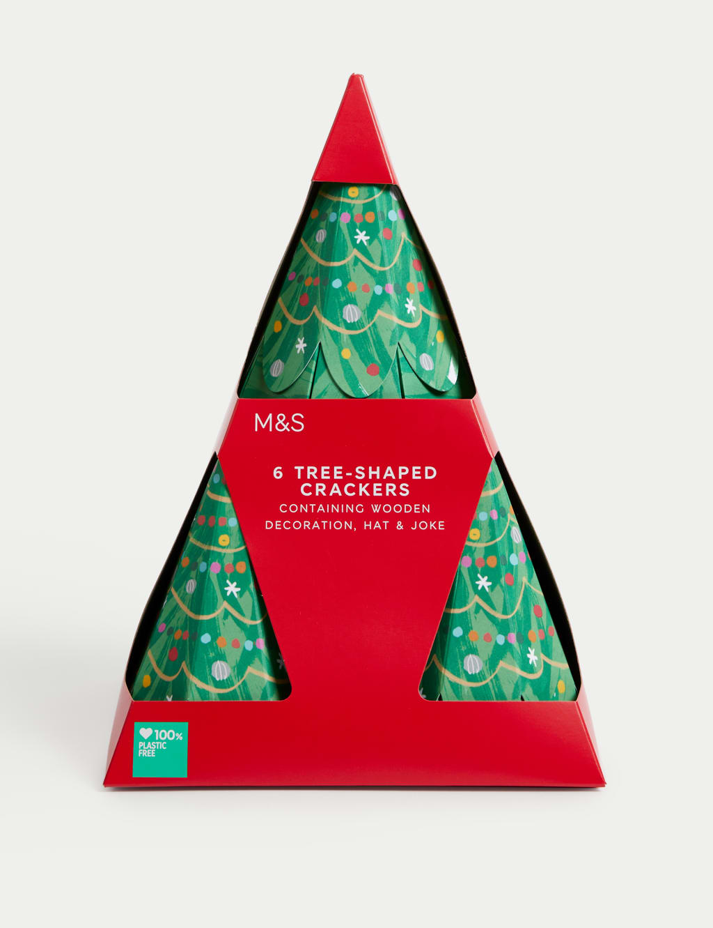 Tree-Shaped Christmas Crackers 1 of 4