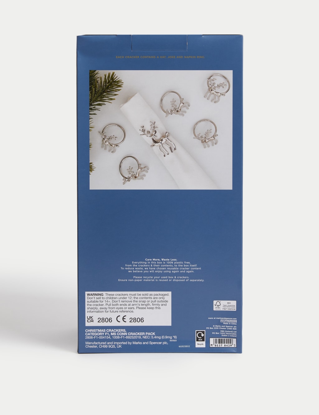 Connoisseur Christmas Crackers - Laser-cut Design 4 of 4