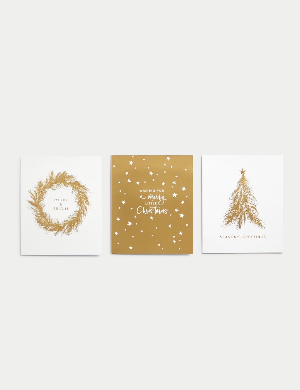 Luxury Charity Christmas Cards - Gold Designs 2 of 6