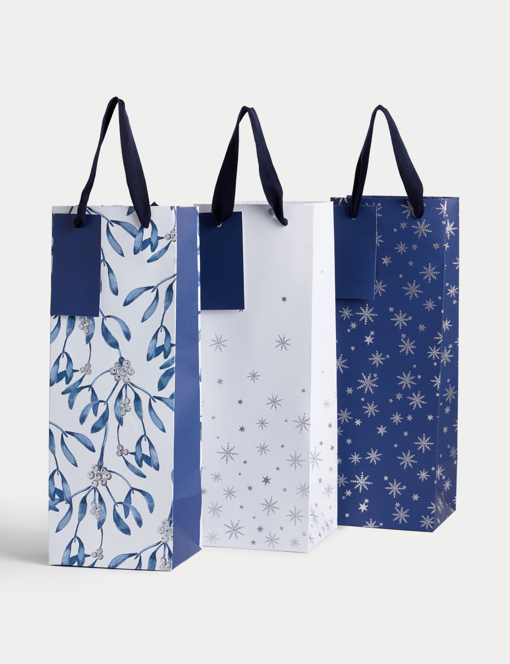 Christmas bottle bags best sale