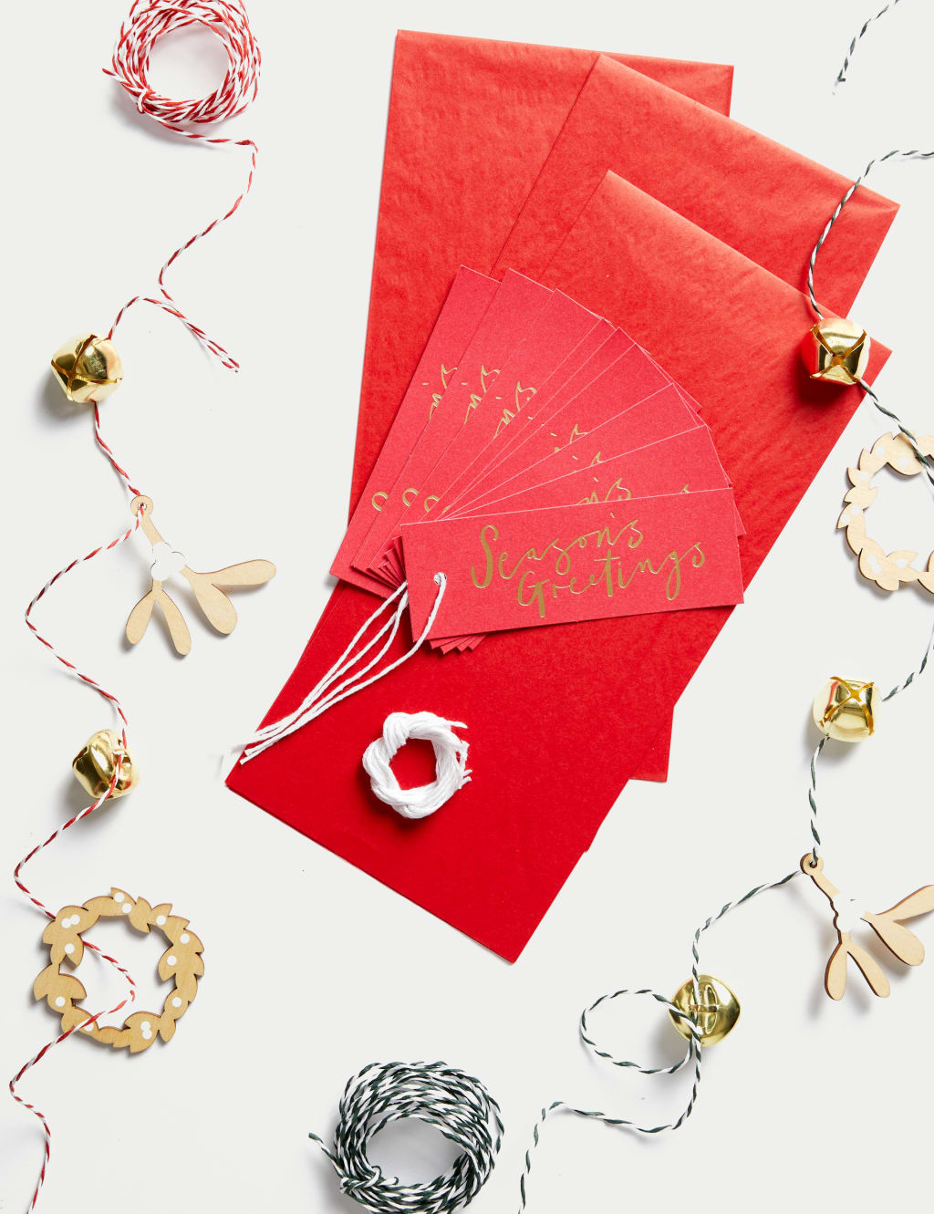 Christmas Luxury Gift Wrapping Accessories Pack - Red 2 of 3