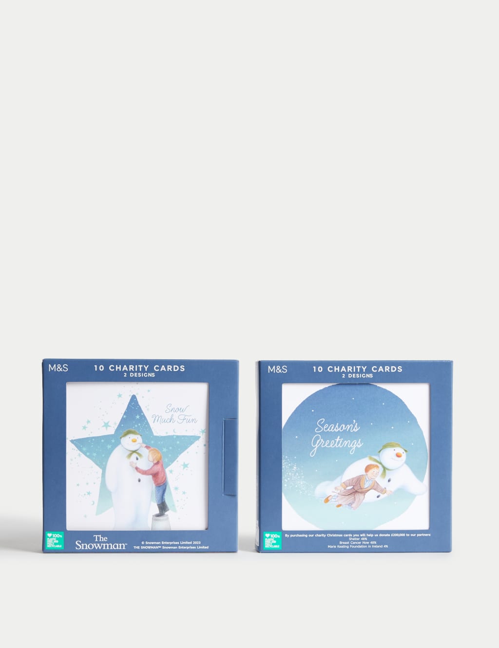 Charity Christmas Cards - The Snowman™ Designs 1 of 5