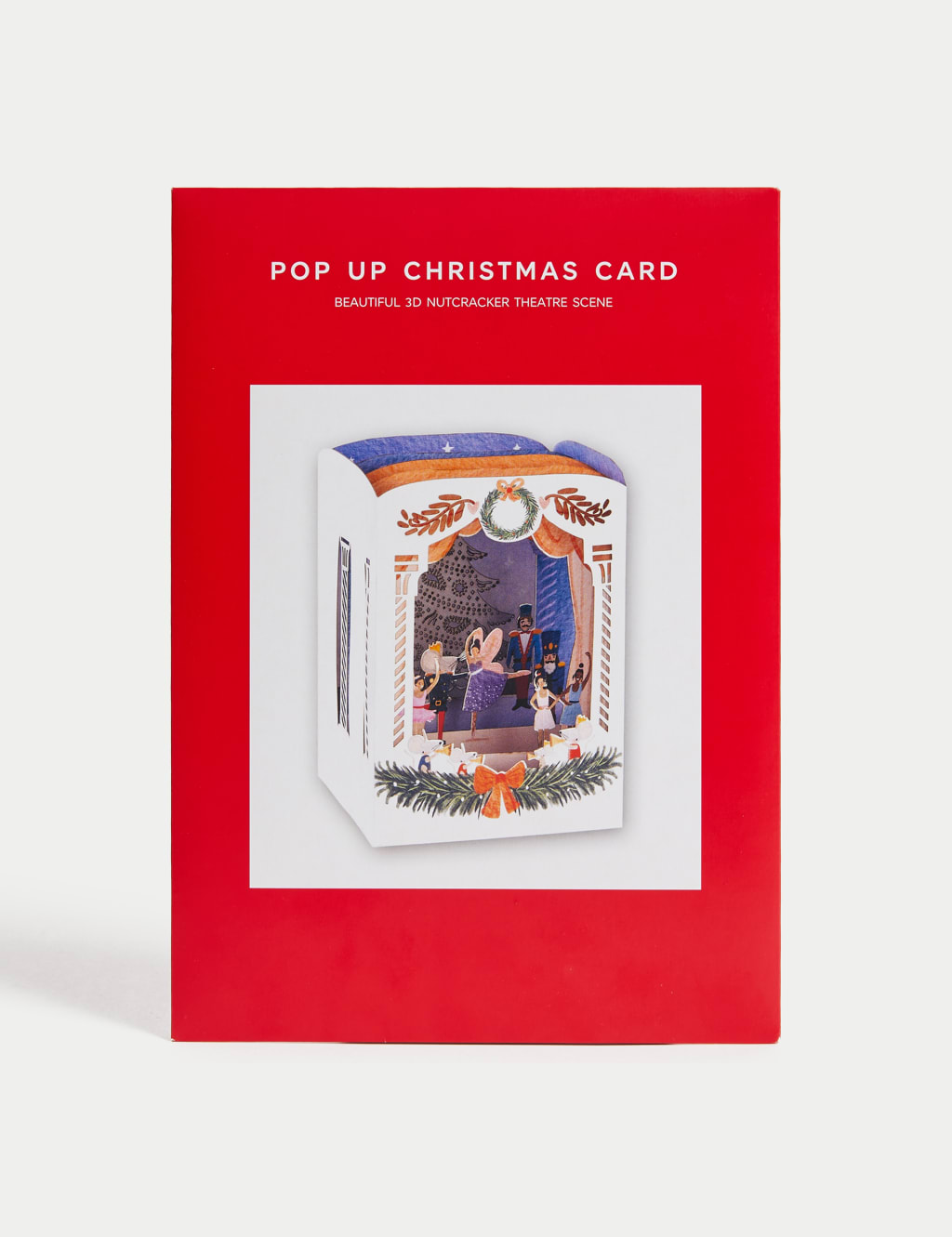 3D The Nutcracker Theatre Charity Christmas Card 4 of 5