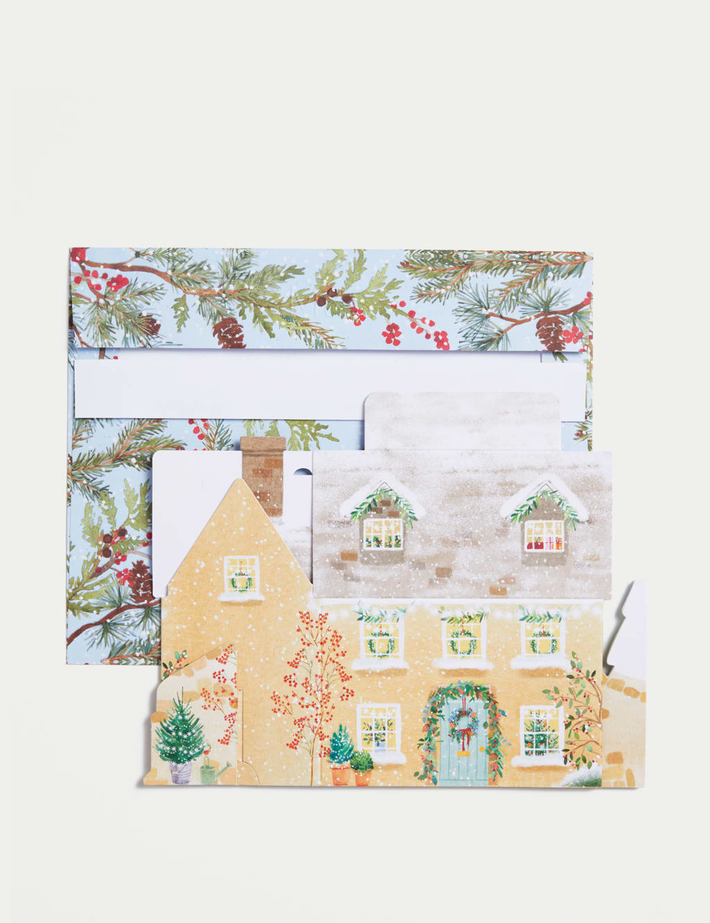 4 Charity Christmas Cards - 3D Pop-up House Design 3 of 3