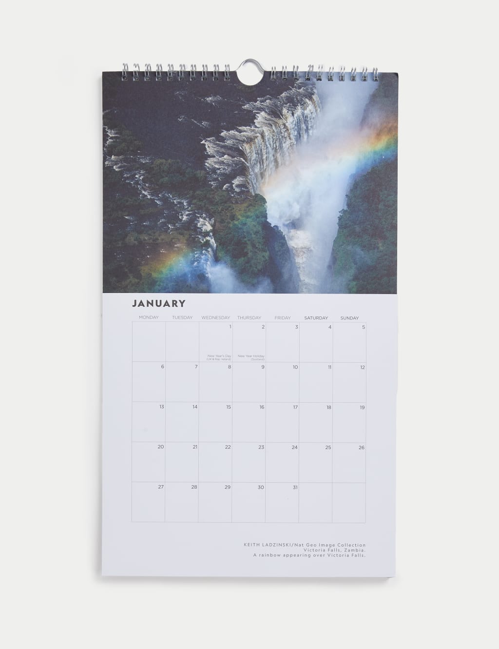 2025 Medium Calendar - National Geographic Natural Planet 2 of 6