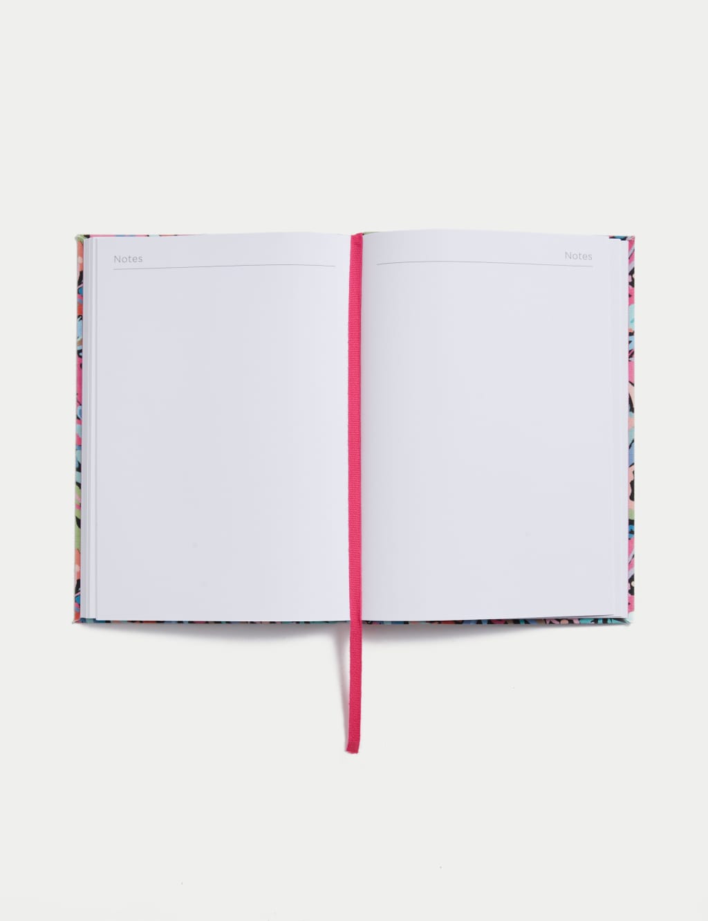 2025 Large A5 Week to View Diary - Vibrant Floral Fabric Cover 4 of 5