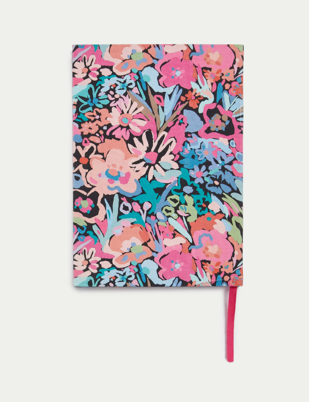 2025 Large A5 Week to View Diary - Vibrant Floral Fabric Cover 5 of 5