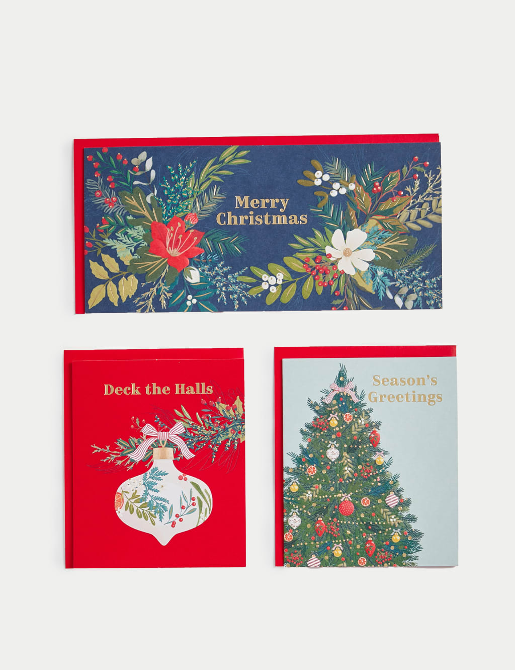 Red 3M Christmas Gift Wrap with Cards, Tags, Bags & Tissue 3 of 5