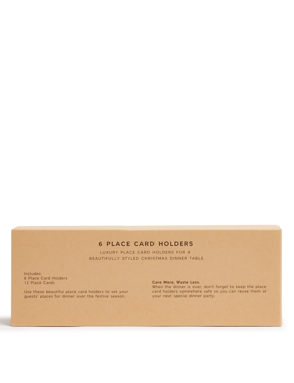 Christmas Star Place Card Holder Pack - Includes 6 Stars & 12 Place Cards 3 of 3