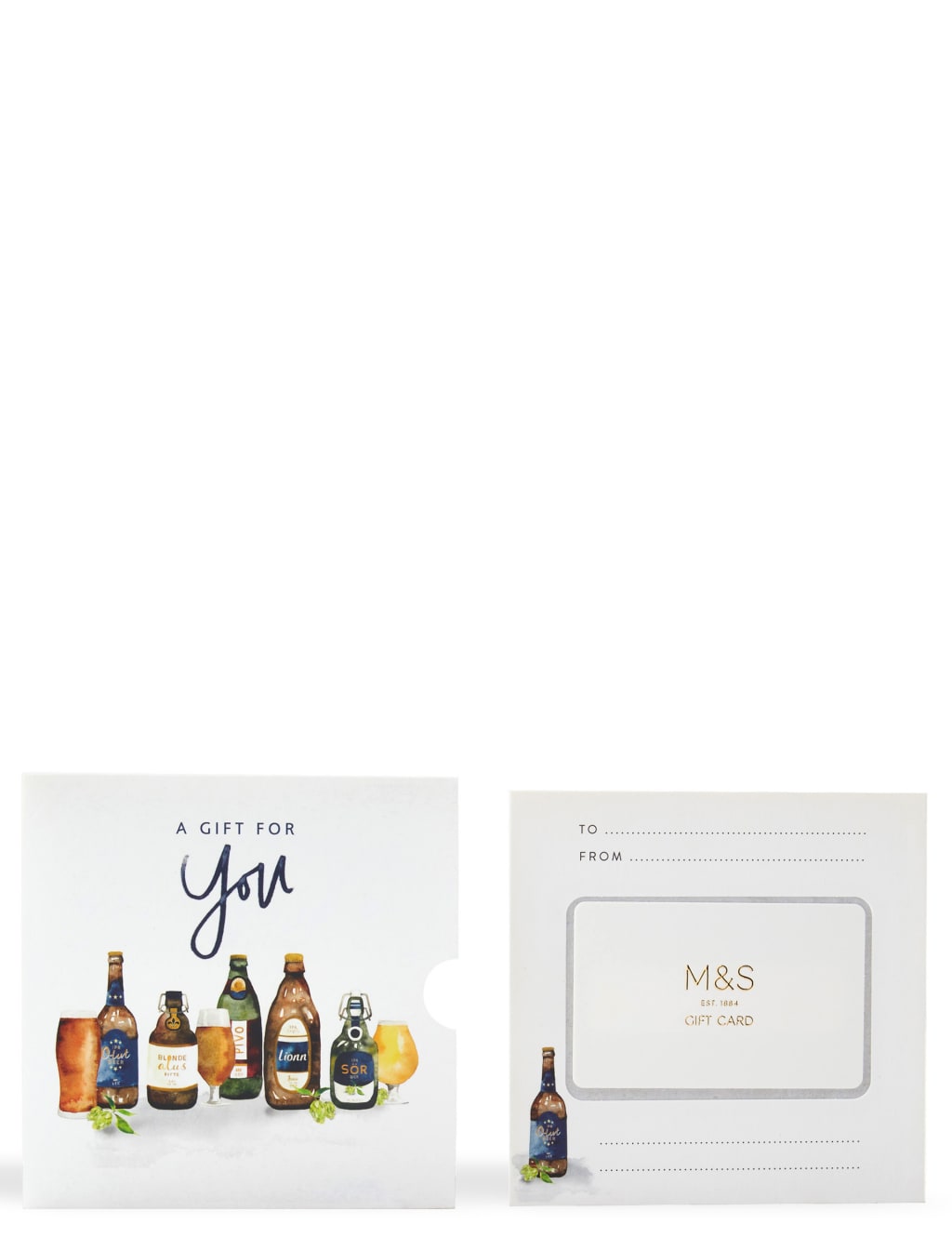 Craft Beer Gift Card 2 of 4
