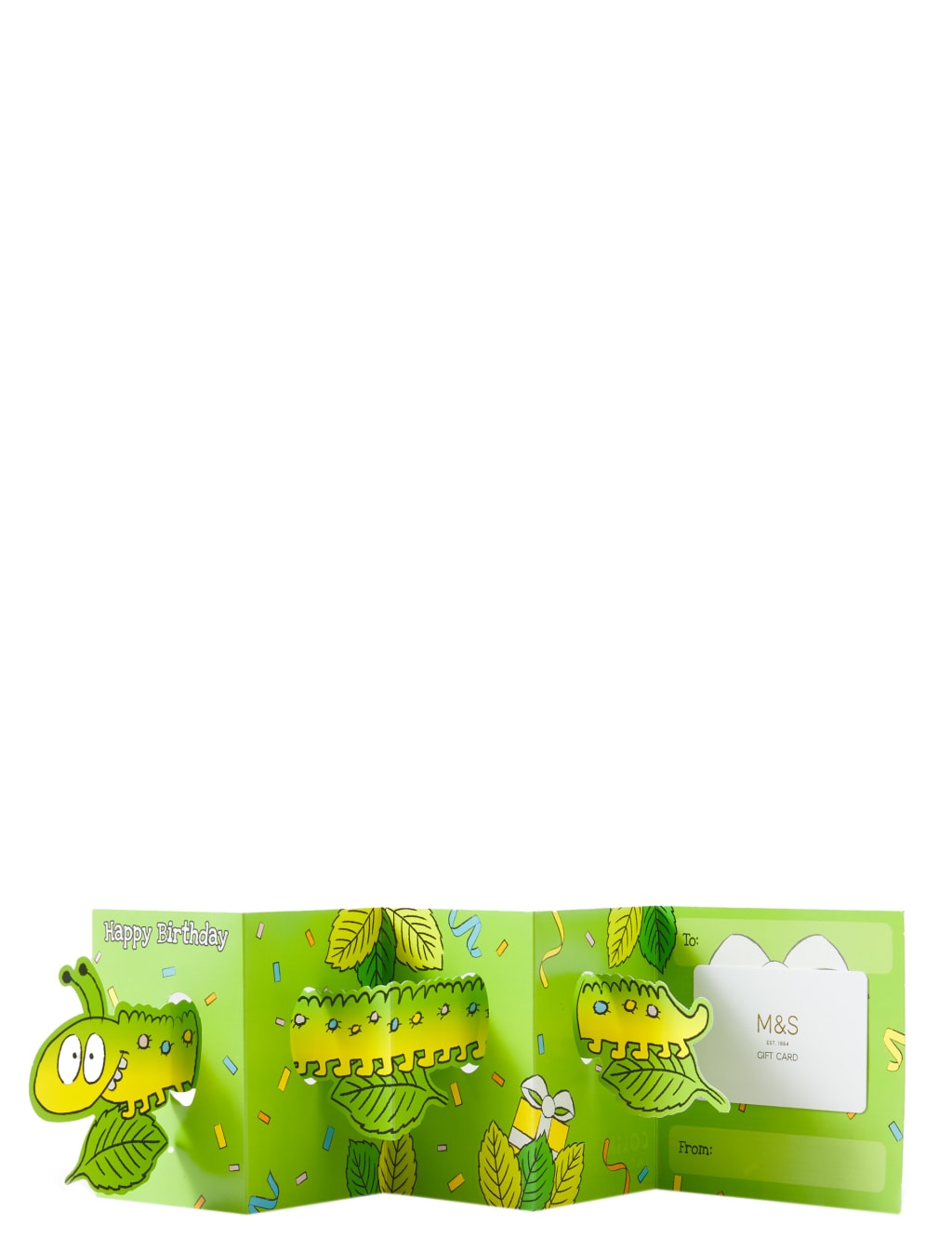 Colin the Caterpillar™ 3D pop out Gift Card 2 of 5