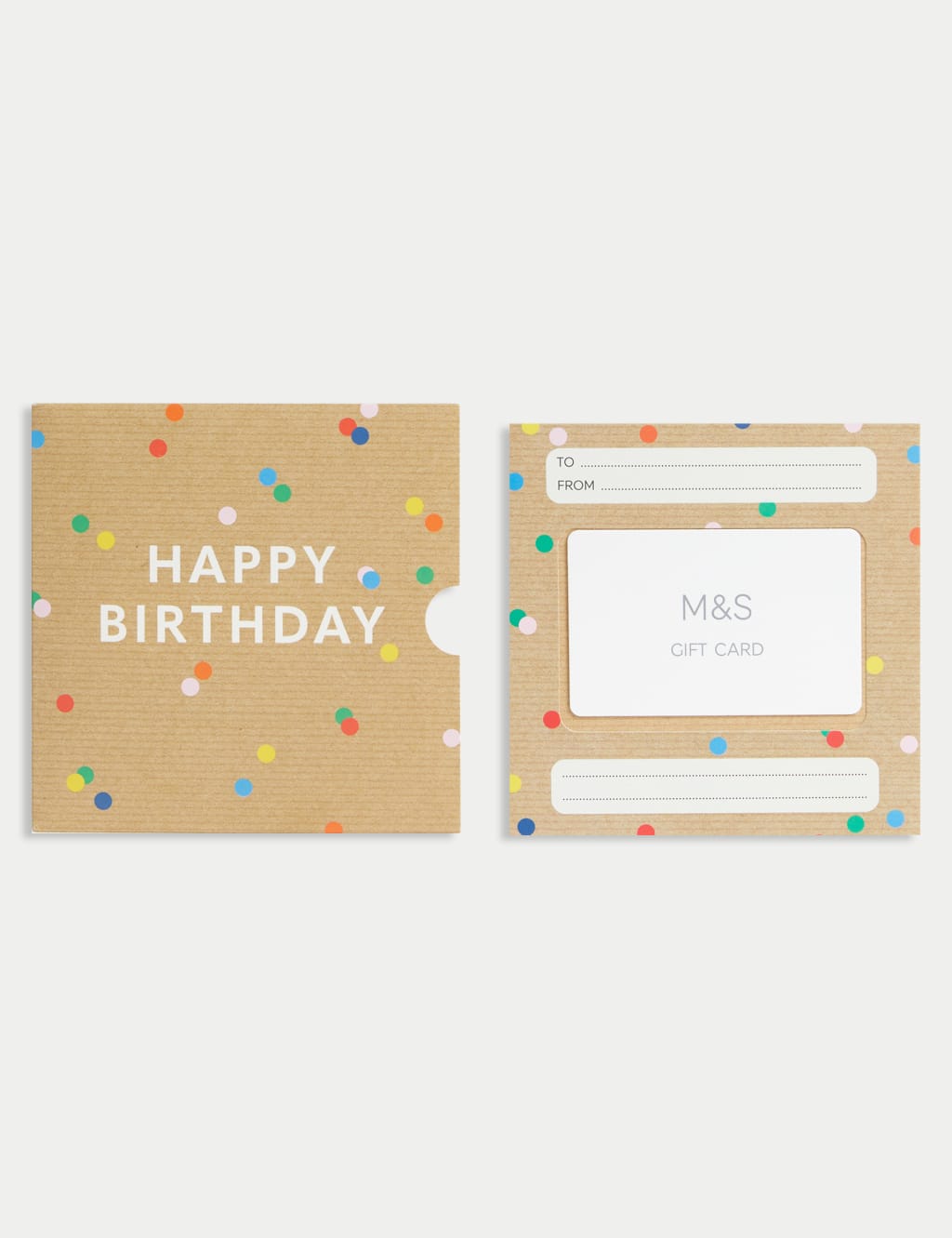 Kraft Spot Birthday Gift Card 2 of 4