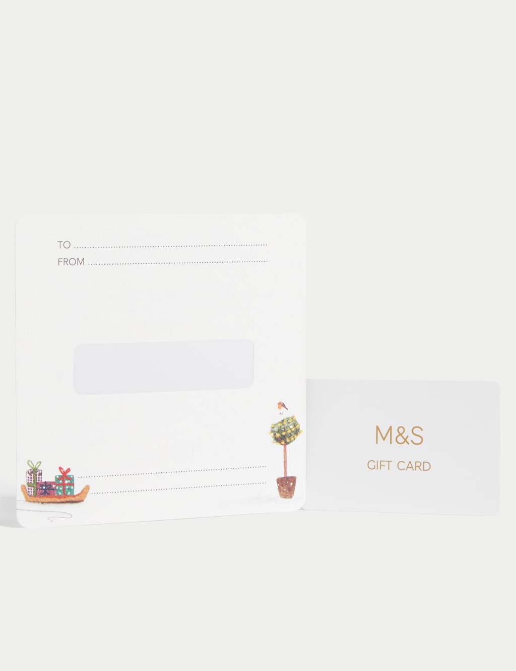 Xmas Red Door Gift Card 4 of 6