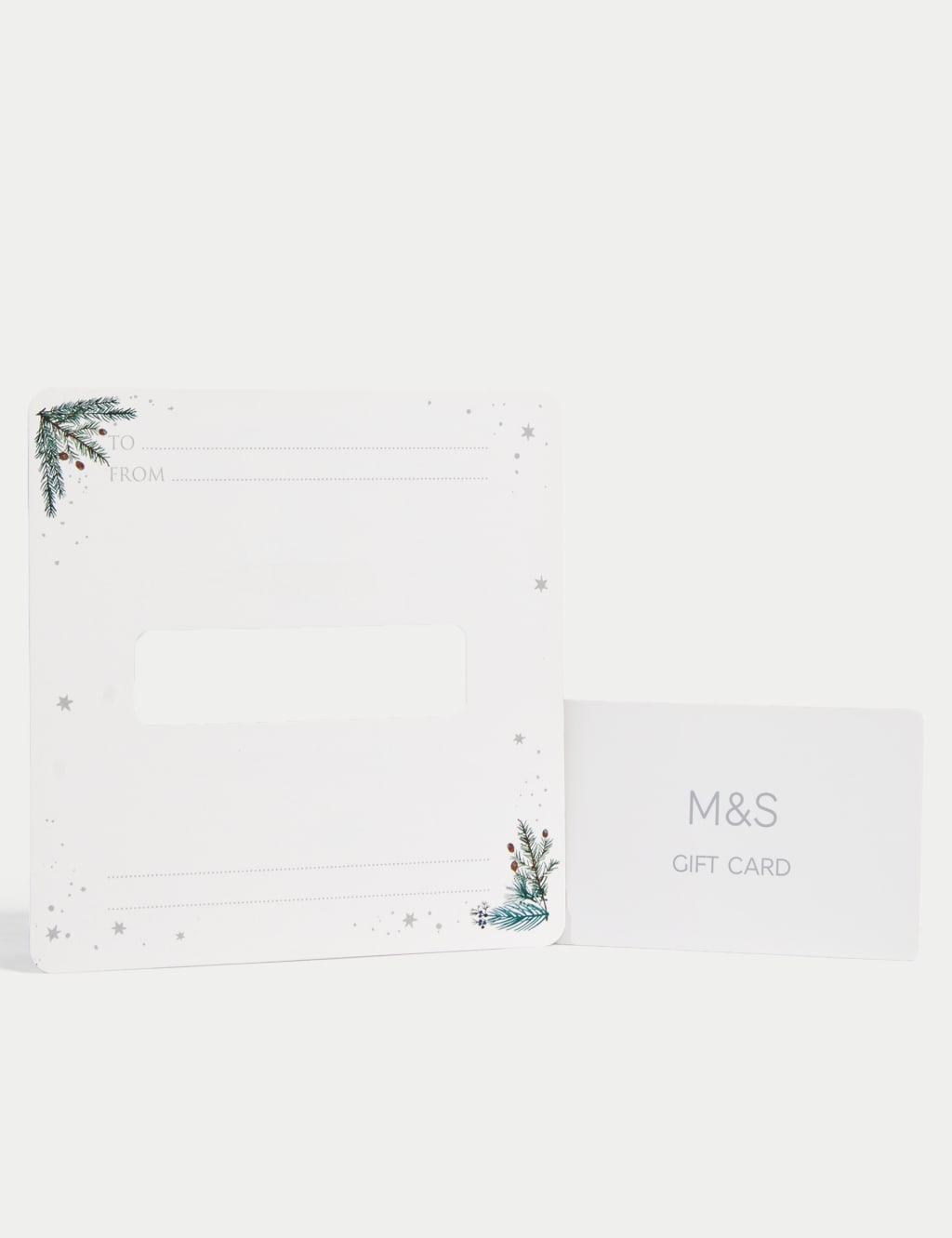 Xmas Silver Star Gift Card 4 of 6