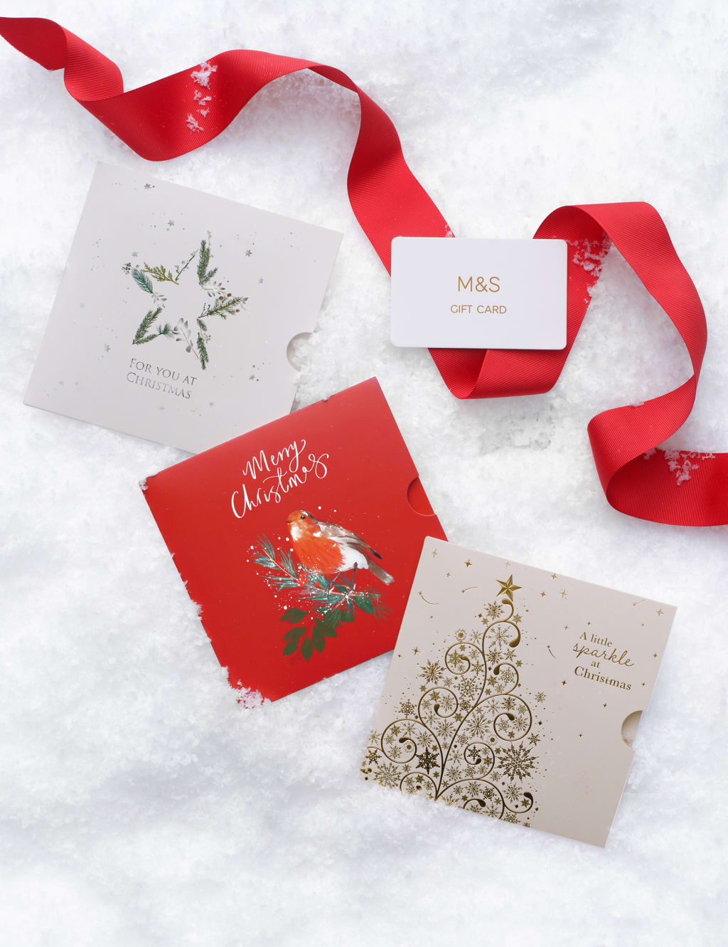 Xmas Gold Tree Gift Card 2 of 5