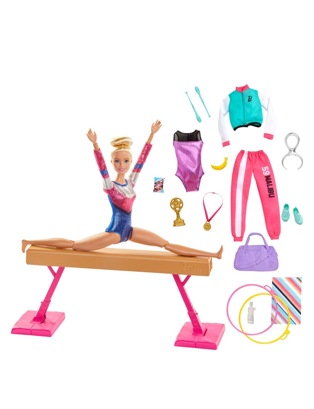 Barbie Gymnast Playset (3-10 Yrs) 1 of 3