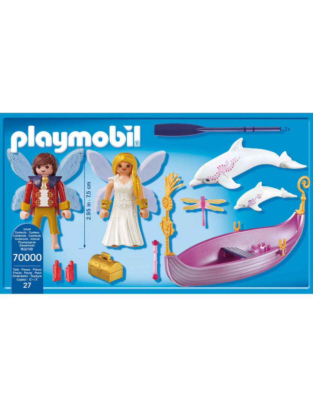 Floating Fairy Boat with Dolphins (4-10 Yrs) 6 of 6