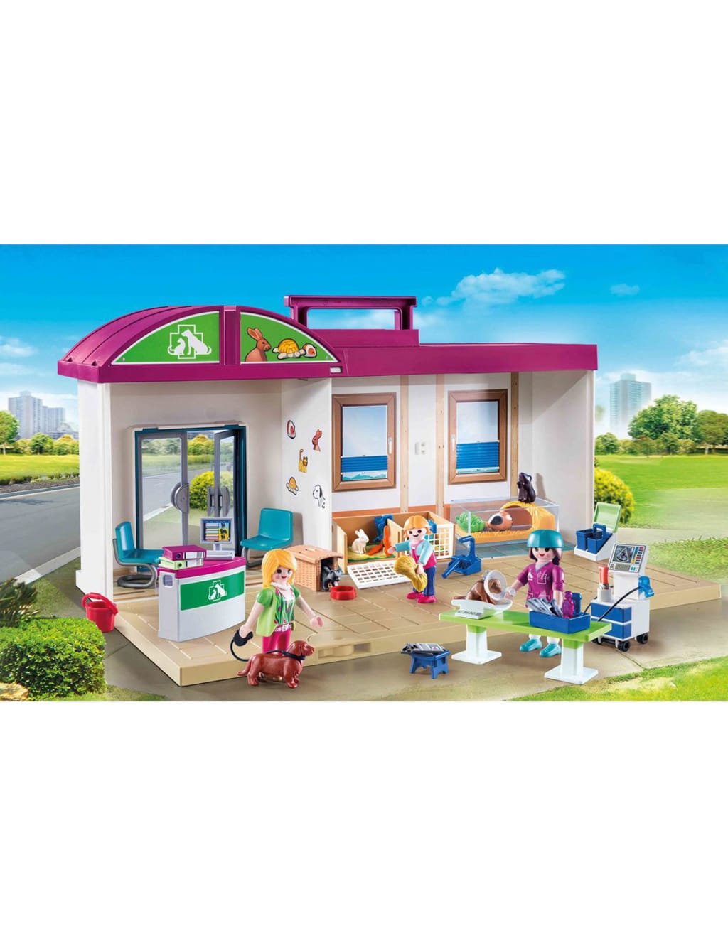 Vet Clinic Playset 4 10 Yrs Playmobil M S