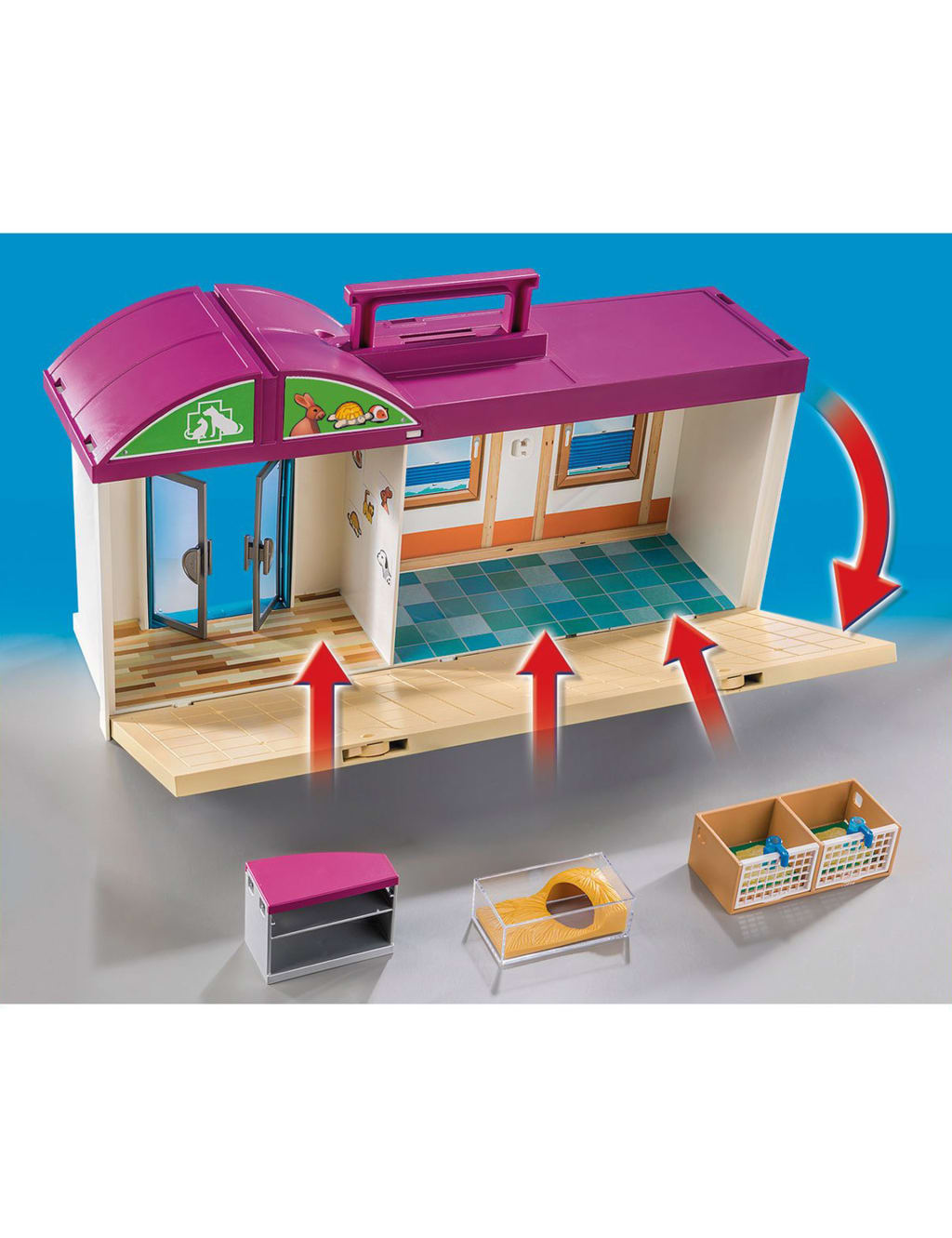 Vet Clinic Playset 4 10 Yrs
