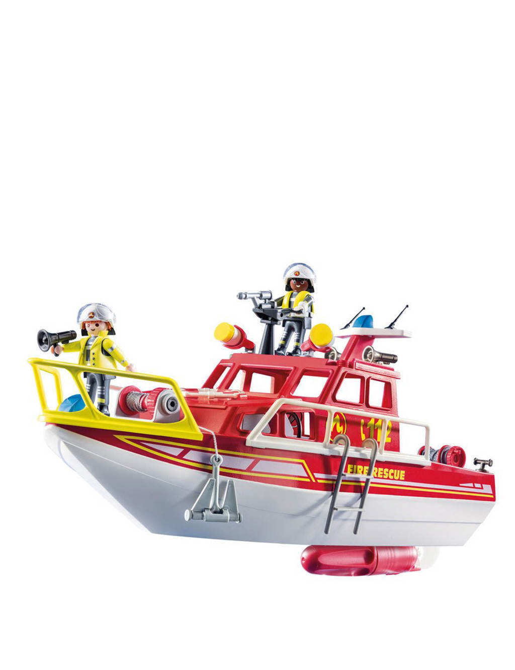 City Action Floating Fire Rescue Boat Toy 4 10 Yrs Playmobil M S