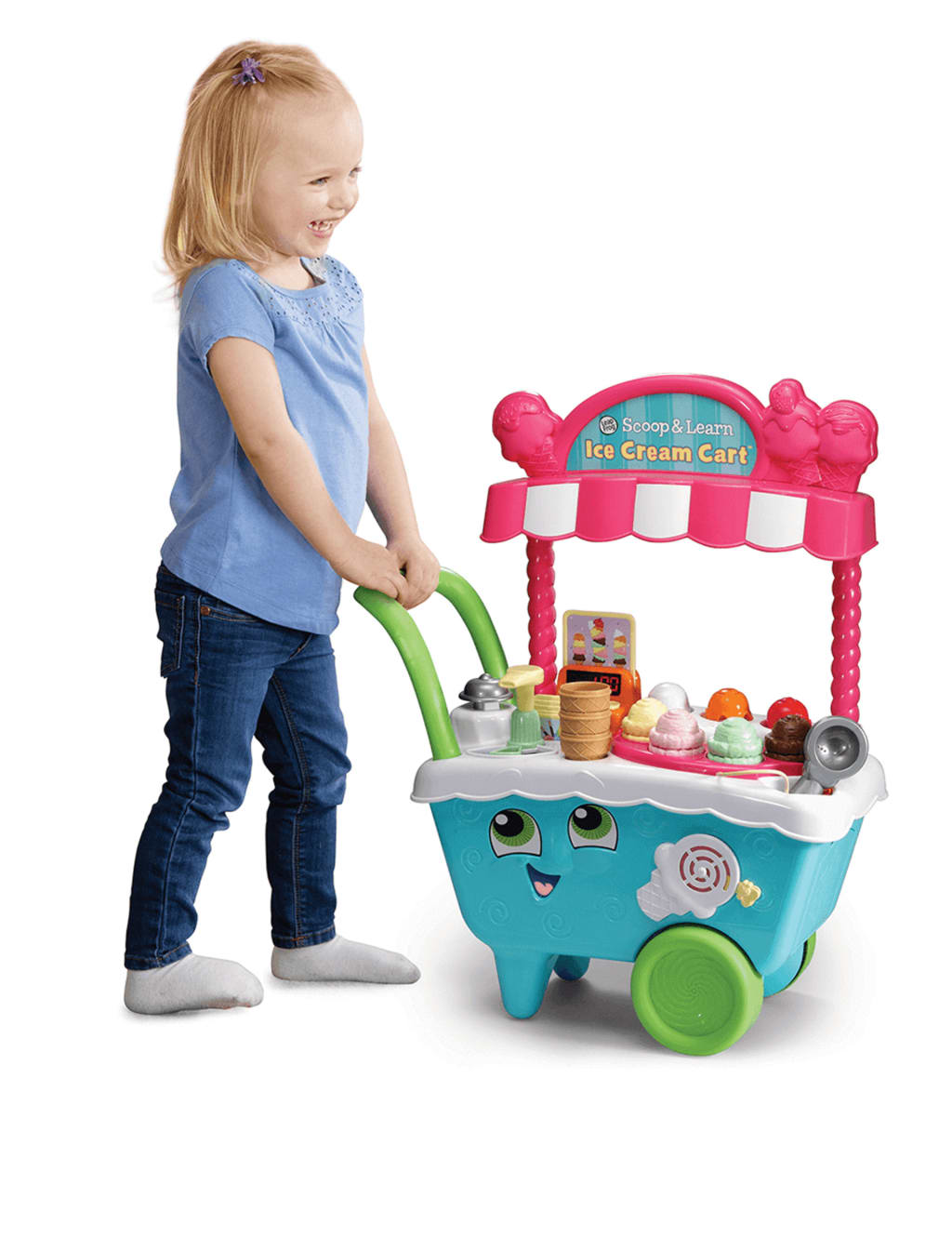 Laugh and learn ice cream cart shop