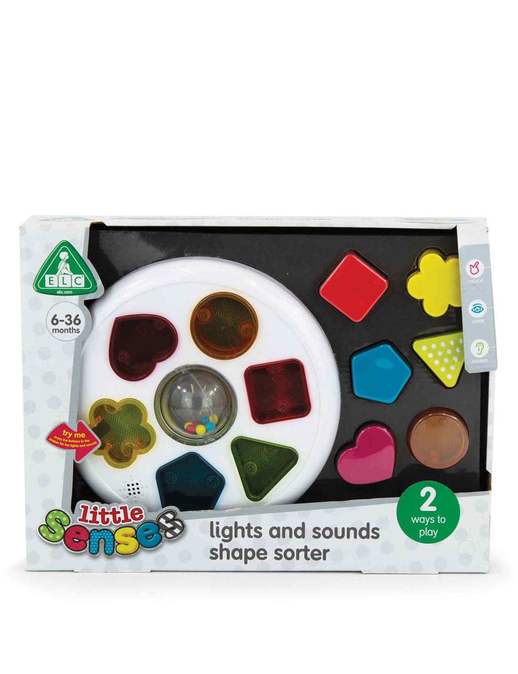 Little senses lights and sounds shape sorter outlet