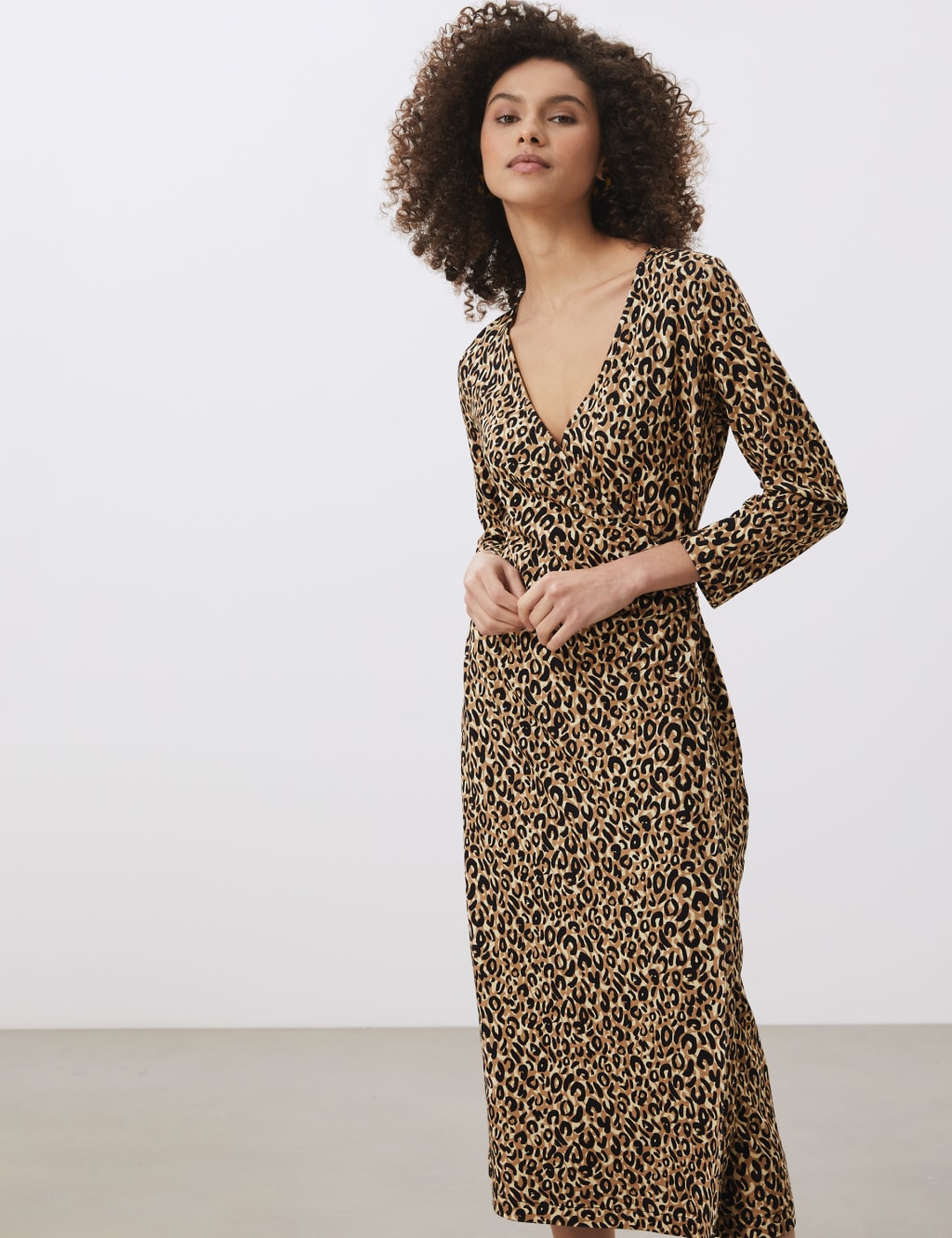 Jaeger animal print dress online