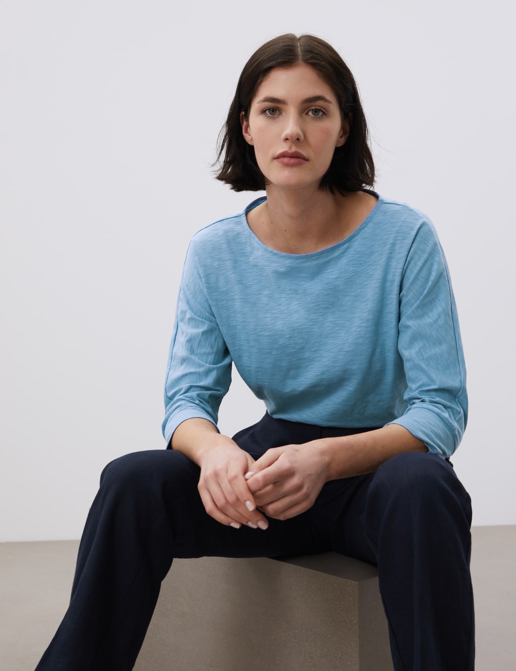Batwing jersey top discount
