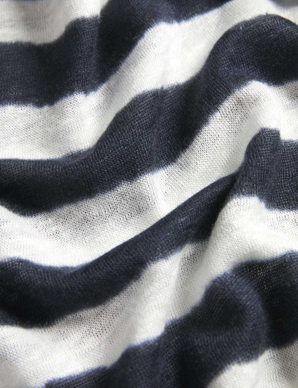 Pure Linen Striped 3/4 Sleeve Top 7 of 7