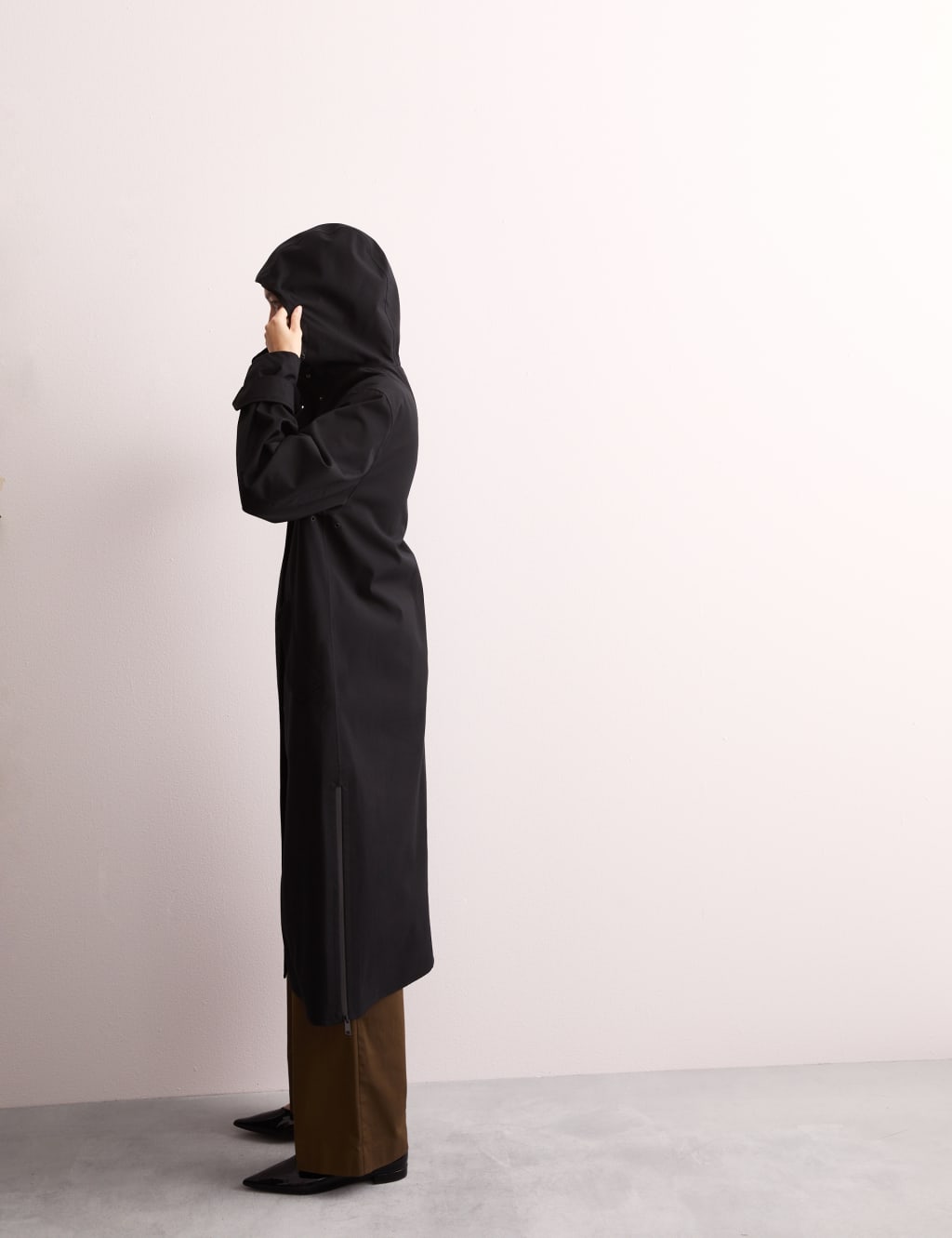 Waterproof Twill Hooded Raincoat 6 of 8