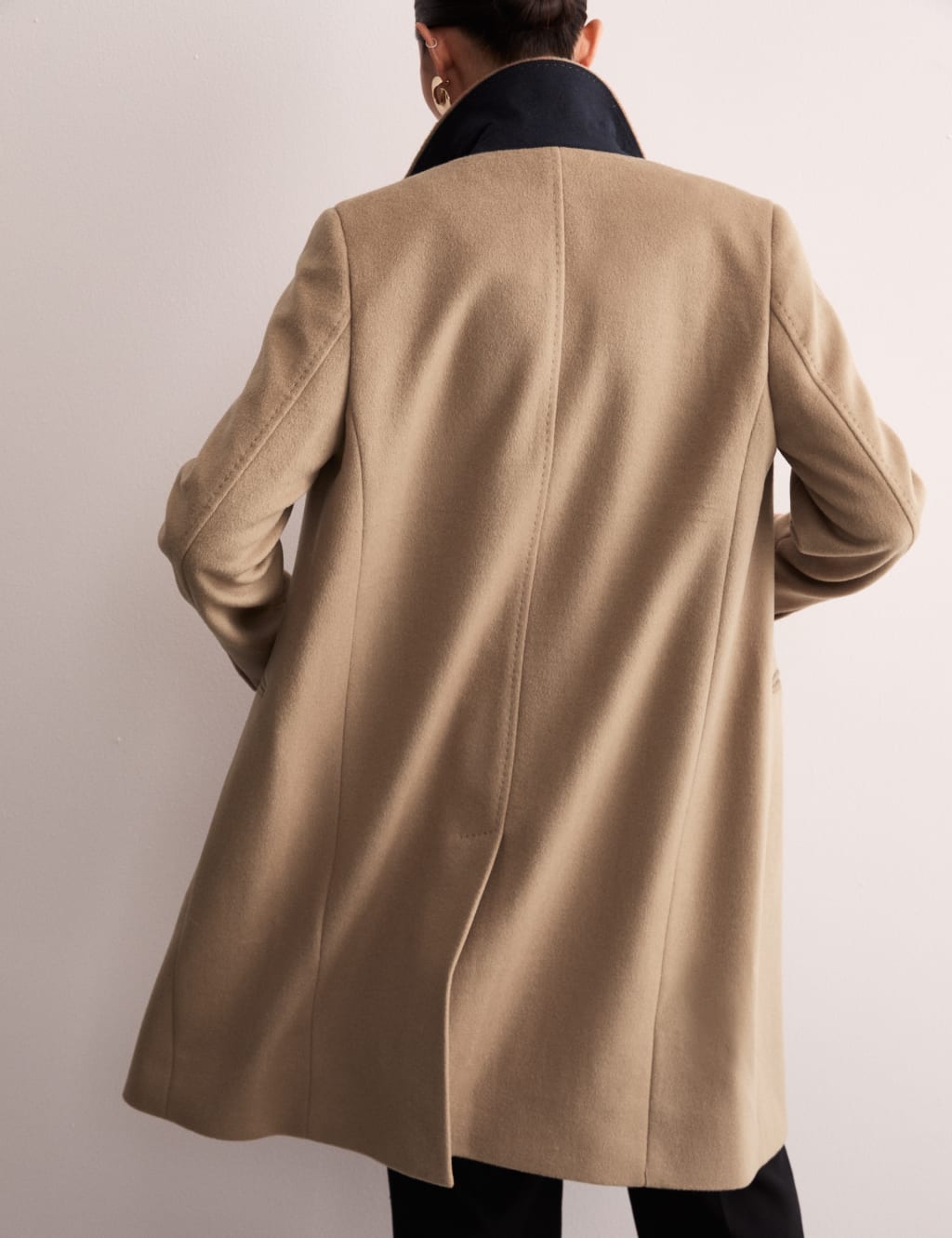 Jaeger boyfriend coat camel 2025