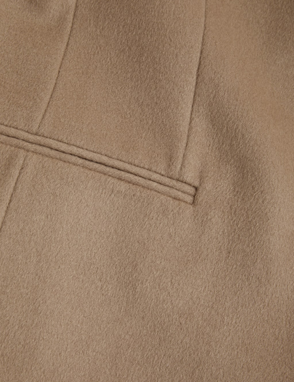 Pure Wool Single Breasted Boyfriend Coat 8 of 8