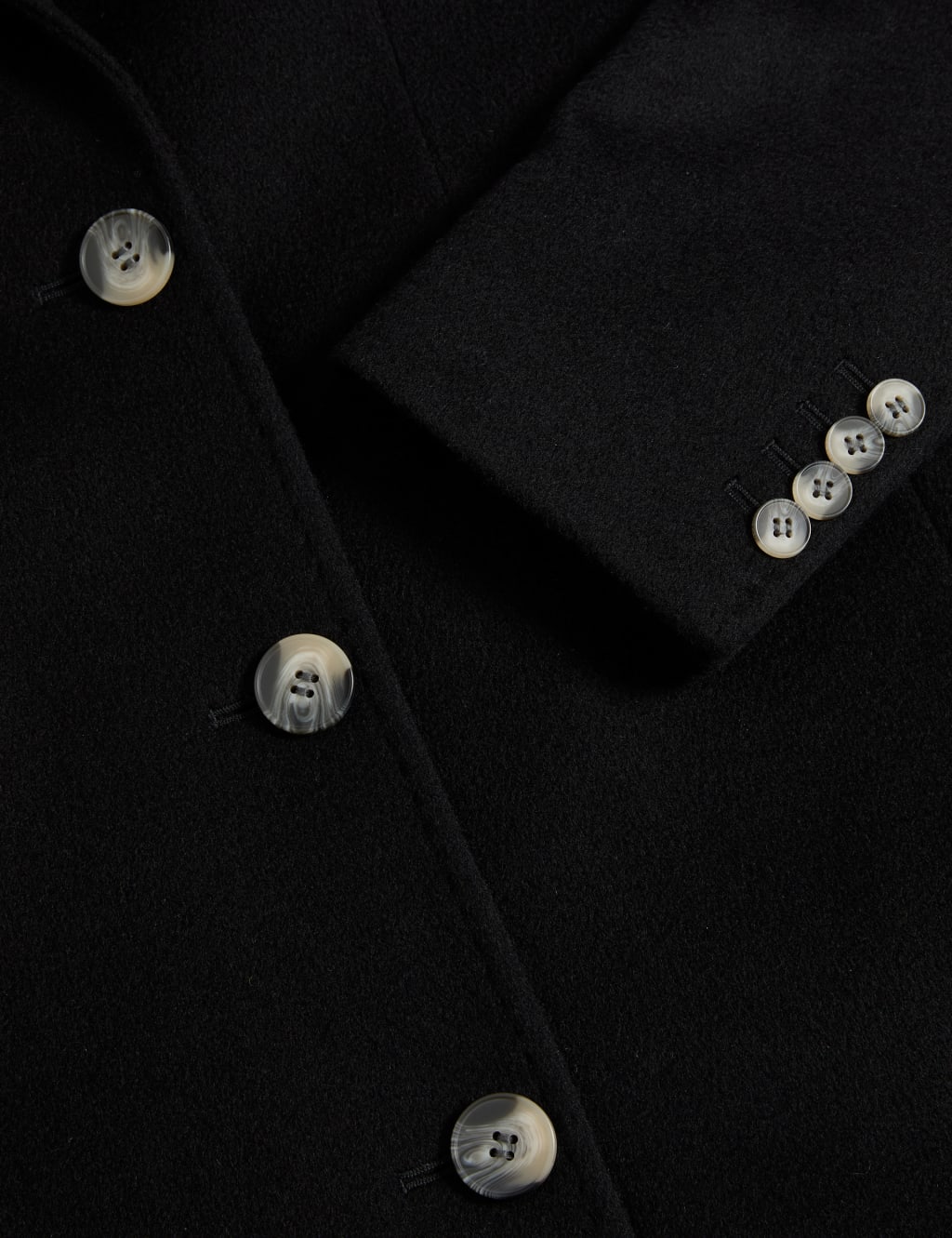 Pure Wool Single Breasted Boyfriend Coat 7 of 7
