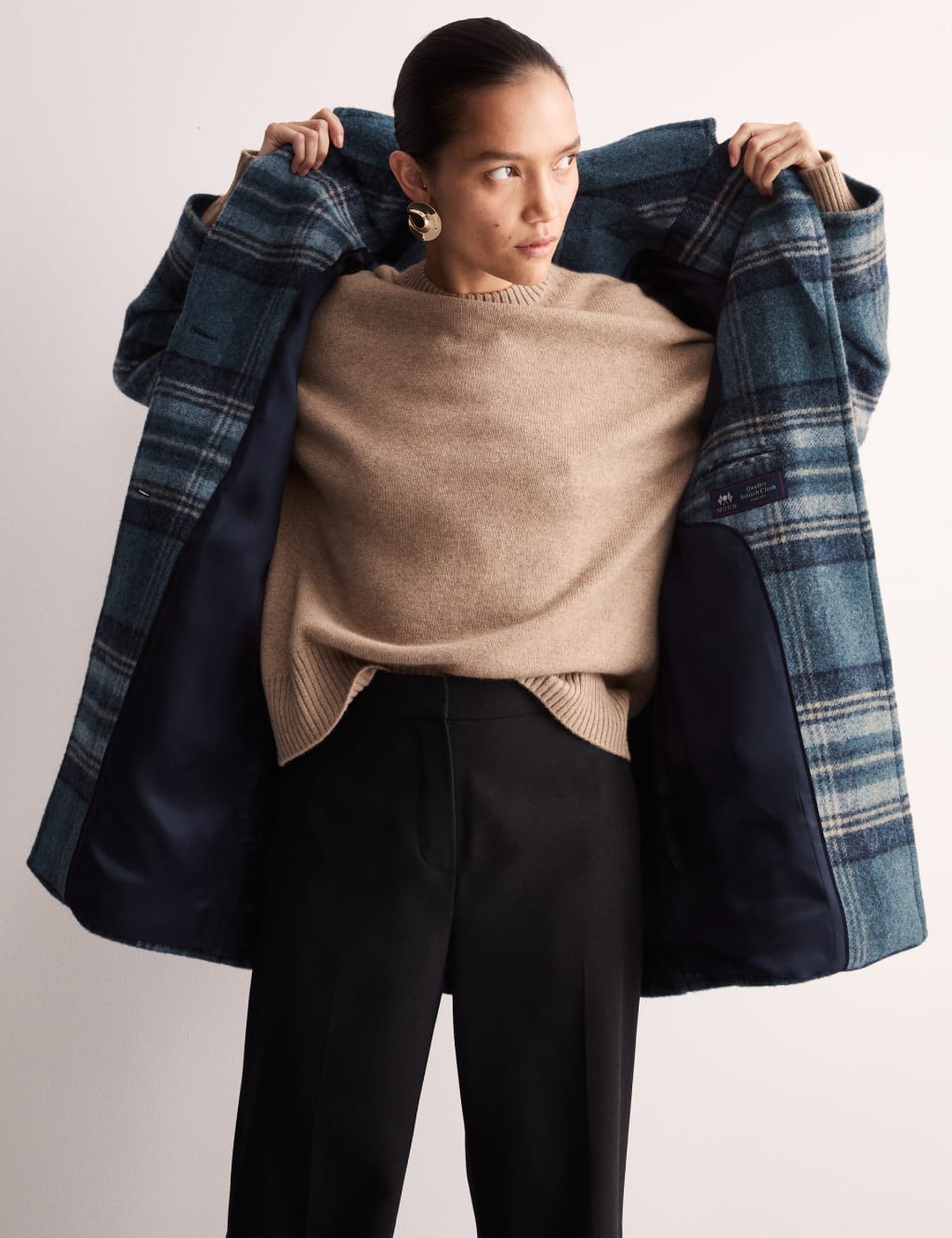 Cocoon wool coat outlet