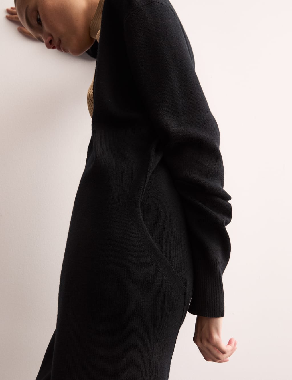 Pure Merino Wool Longline Cardigan 7 of 8