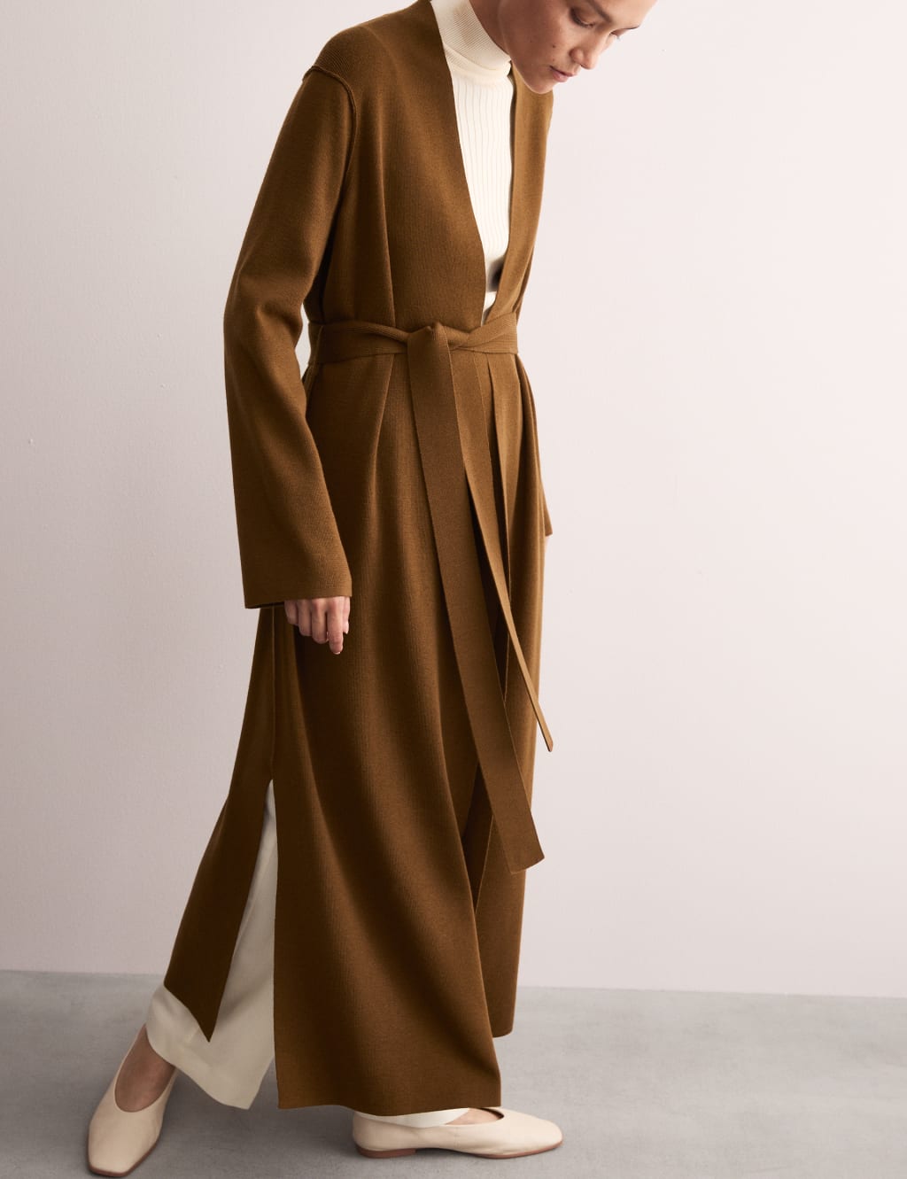 Wrap cardigan long on sale