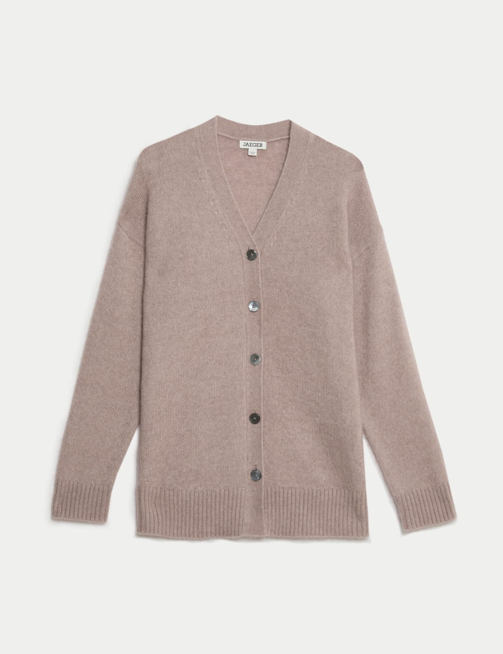 Mohair Blend V-Neck Button Through Cardigan 2 of 8