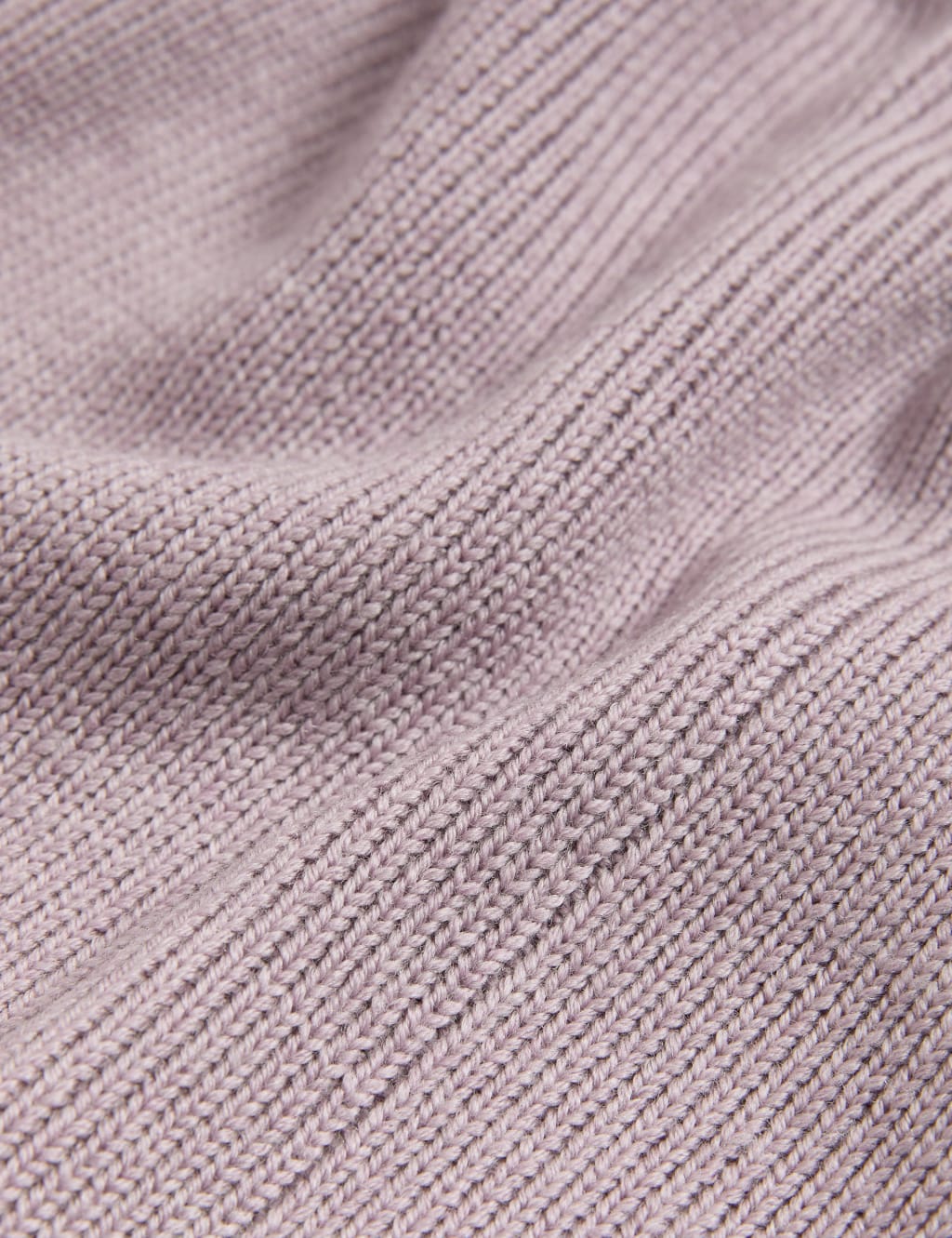 Pure Merino Wool Ribbed Funnel Neck Jumper 8 of 8