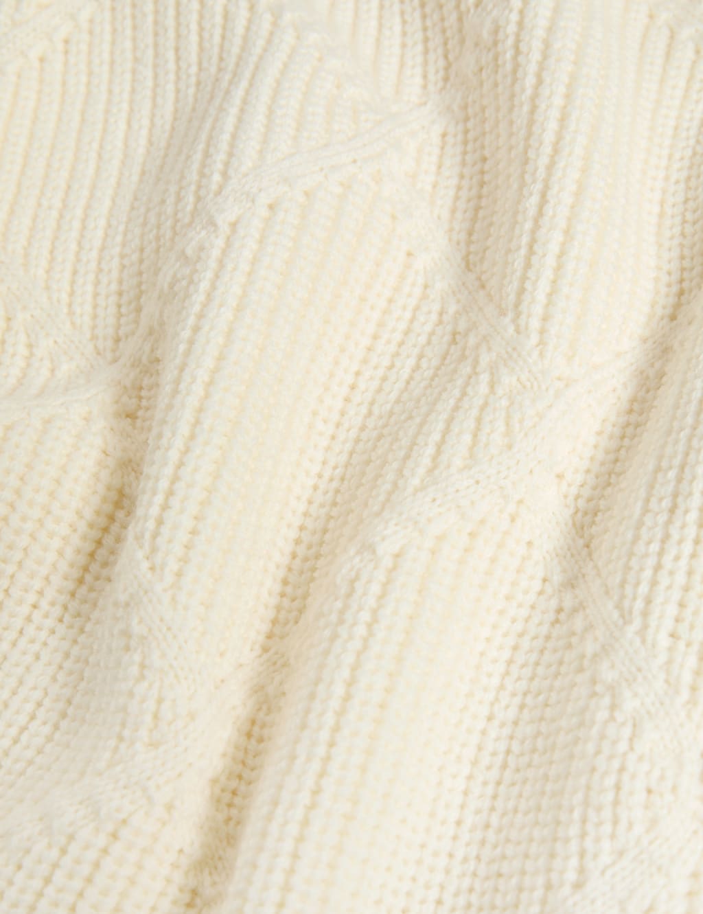 Pure Merino Wool Textured V-Neck Cardigan 7 of 7