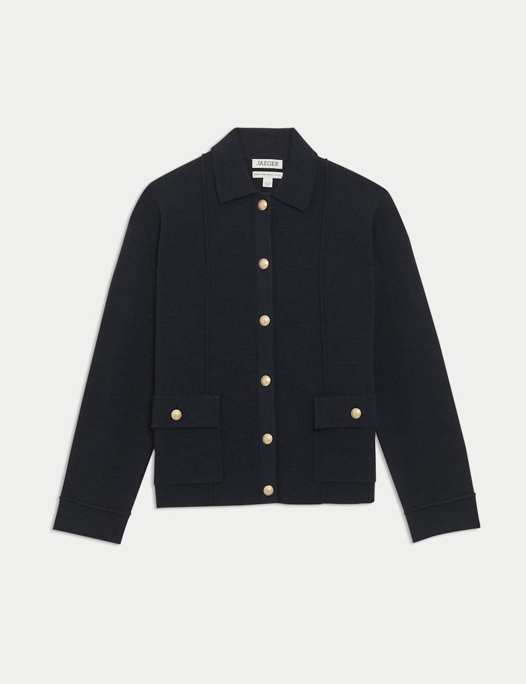 Pure Wool Knitted Jacket 2 of 7
