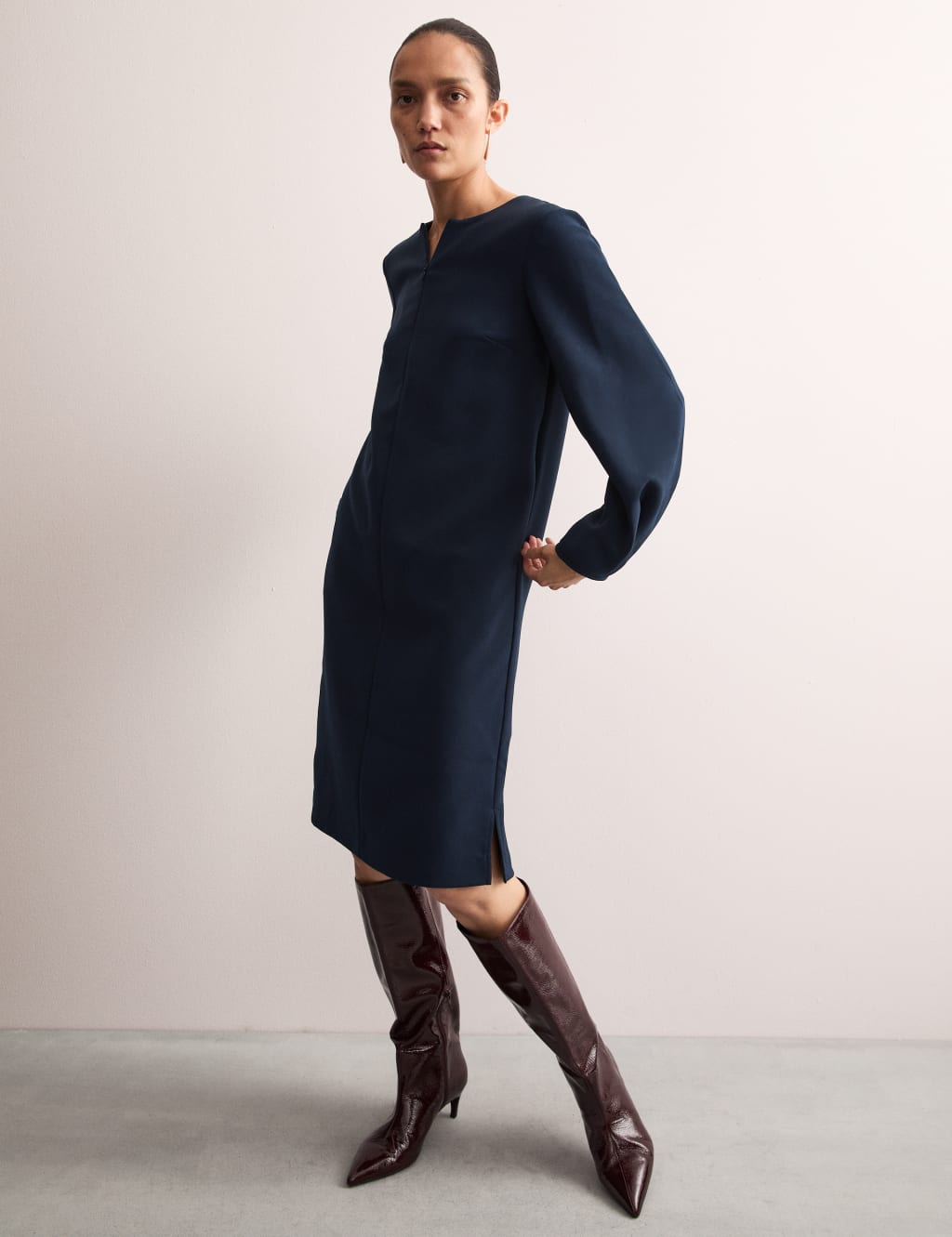 Jaeger striped dress hot sale