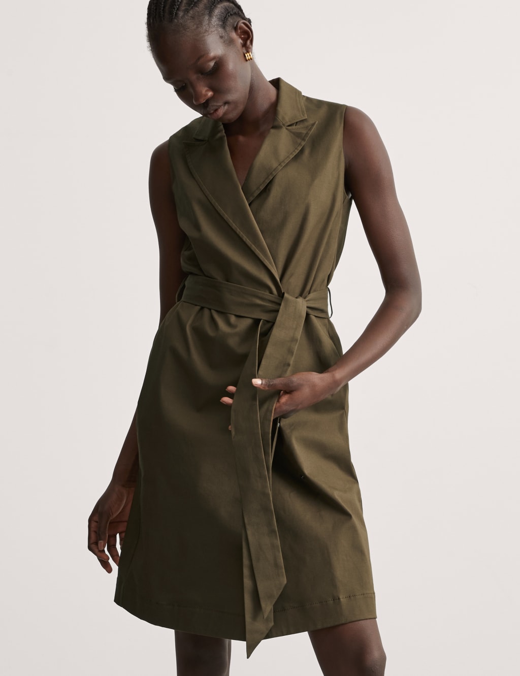 Wrap around short dress cheap