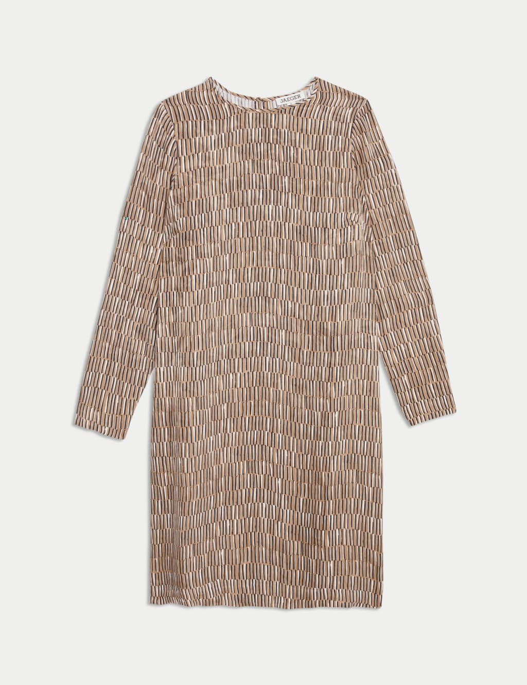 Printed Short Shift Dress JAEGER M S