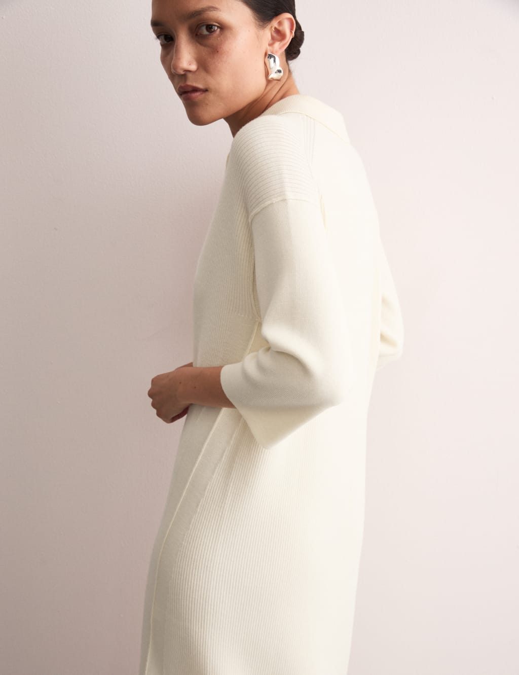 Merino wool jumper dress clearance