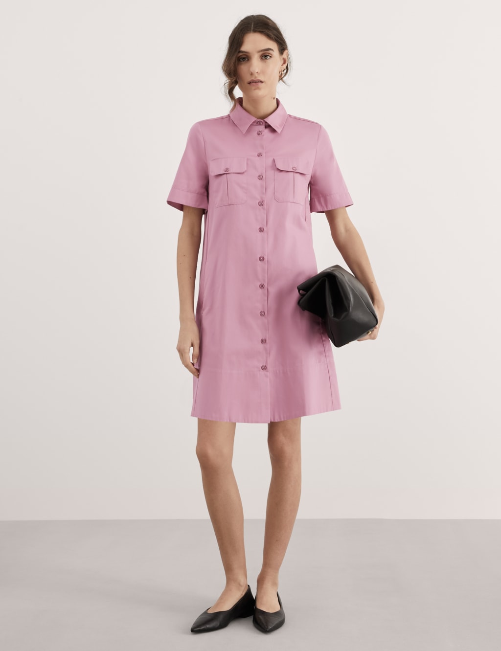 Pink utility dress clearance